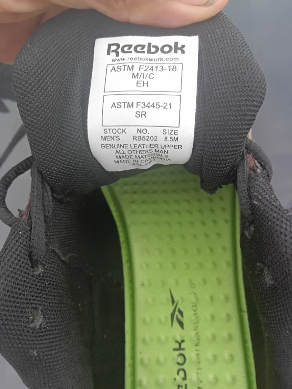 Reebok premier road
